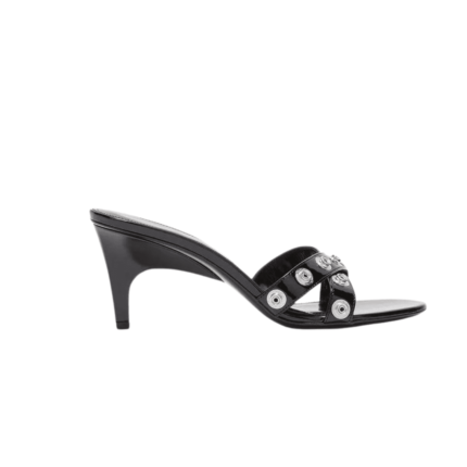 THE ATTICO ''COSMO'' BLACK SANDAL