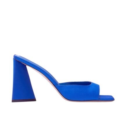 THE ATTICO ''MINI DEVON'' ELECTRIC BLUE MULE