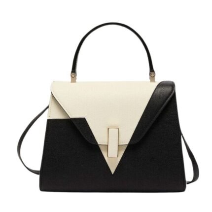 VALEXTRA ISIDE V INTARSIA TOP HANDLE MINI BAG