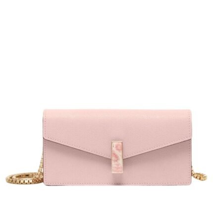 VALEXTRA ISIDE RHODOCHROSITE CLUTCH BAG