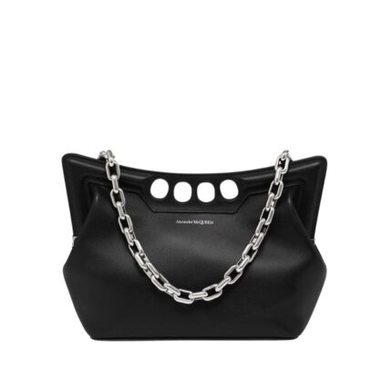 ALEXANDER MCQUEEN WOMEN'S THE PEAK BAG SMALL IN BLACK