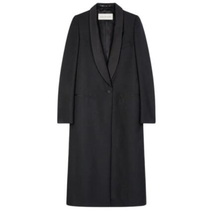 DRIES VAN NOTEN TUXEDO COAT BLACK