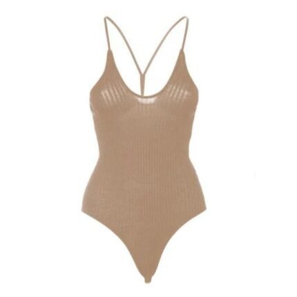DODO BAR OR LOLLIE V KNIT BODYSUIT