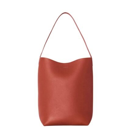THE ROW MEDIUM NS PARK TOTE BAG IN LEATHER