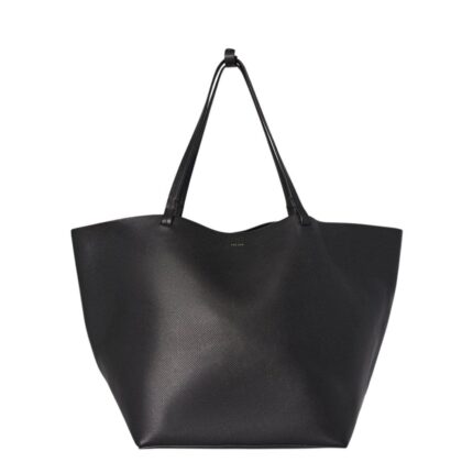THE ROW PARK TOTE THREE BAG IN LEATHER