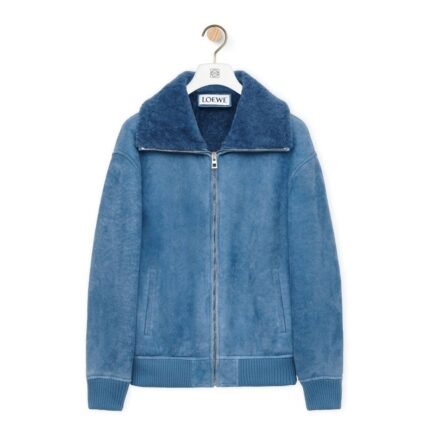 LOEWE BOMBER JACKET IN SHEARLING