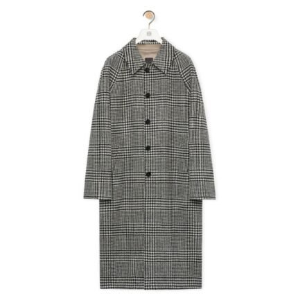 LOEWE CAR COAT IN WOOL