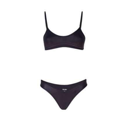 THE ATTICO BLACK BIKINI