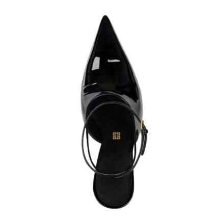 GIVENCHY SHOW SLINGBACKS IN PATENTS LEATHER