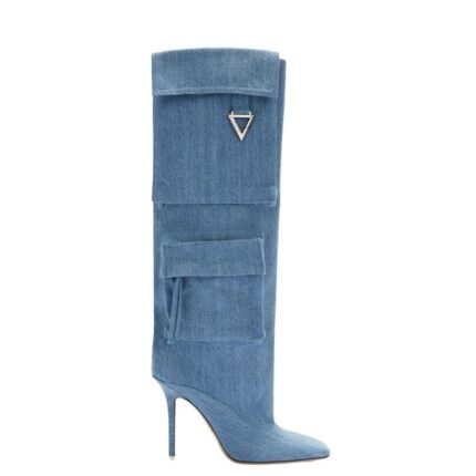 THE ATTICO "SIENNA" DENIM BOOT