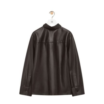 LOEWE BACK TO FRONT SHIRT IN NAPPA LAMBSKIN