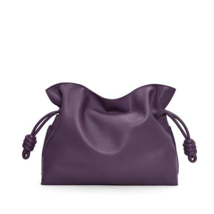 LOEWE FLAMENCO CLUTCH BAG IN CALFSKIN NAPPA