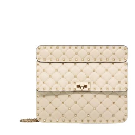 VALENTINO GARAVANI MEDIUM NAPPA ROCKSTUD SPIKE BAG