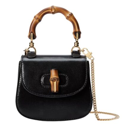 GUCCI BAMBOO 1947 SUPER MINI BAG
