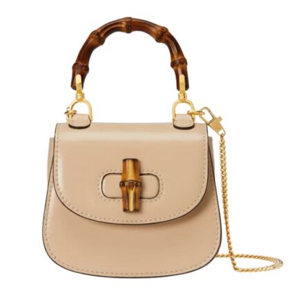 GUCCI BAMBOO 1947 SUPER MINI BAG