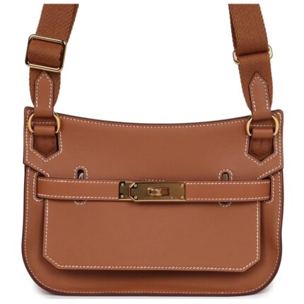 HERMÈS JYPSIERE MINI GOLD SWIFT GOLD HARDWARE