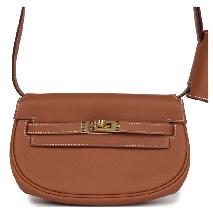 HERMÈS KELLY MOOVE GOLD SWIFT GOLD HARDWARE