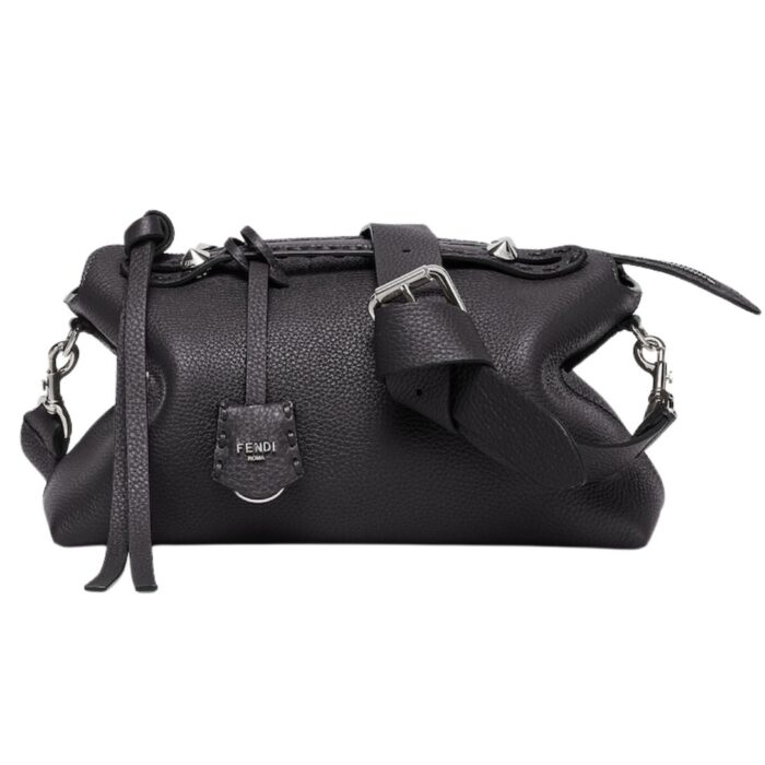 FENDI BY THE WAY SELLERIA MEDIUM MAUVE SELLERIA BAG WITH 192 HAND-SEWN TOPSTITCHES
