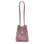 FENDI ORIGAMI MINI TRANSFORMABLE FF JACQUARD VELVET MINI-BAG