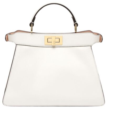 FENDI PEEKABOO ISEEU SMALL CALF LEATHER BAG