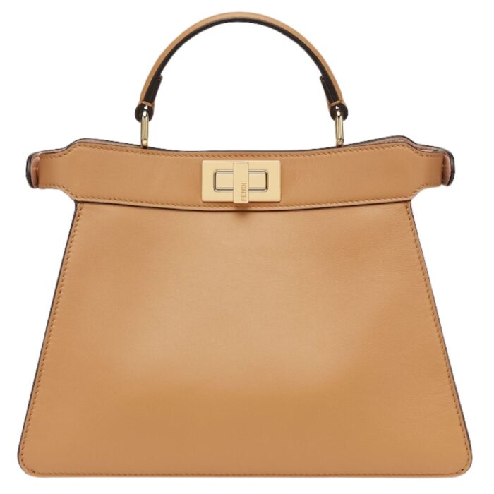 FENDI PEEKABOO ISEEU SMALL CALF LEATHER BAG