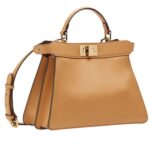 FENDI PEEKABOO ISEEU SMALL CALF LEATHER BAG