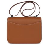 HERMÈS CONSTANCE 1-24 GOLD EPSOM PALLADIUM HARDWARE
