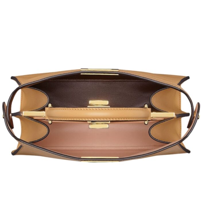 FENDI PEEKABOO ISEEU SMALL CALF LEATHER BAG