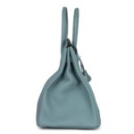 HERMÈS BIRKIN 35 CIEL TOGO PALLADIUM HARDWARE