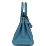 HERMÈS BIRKIN 25 BLUE JEAN TOGO PALLADIUM HARDWARE