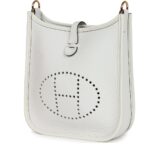 HERMÈS EVELYNE TPM NEW WHITE CLEMENCE GOLD HARDWARE