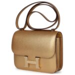 HERMÈS CONSTANCE 18 DORE CHAMKILIGHT CHEVRE PERMABRASS HARDWARE