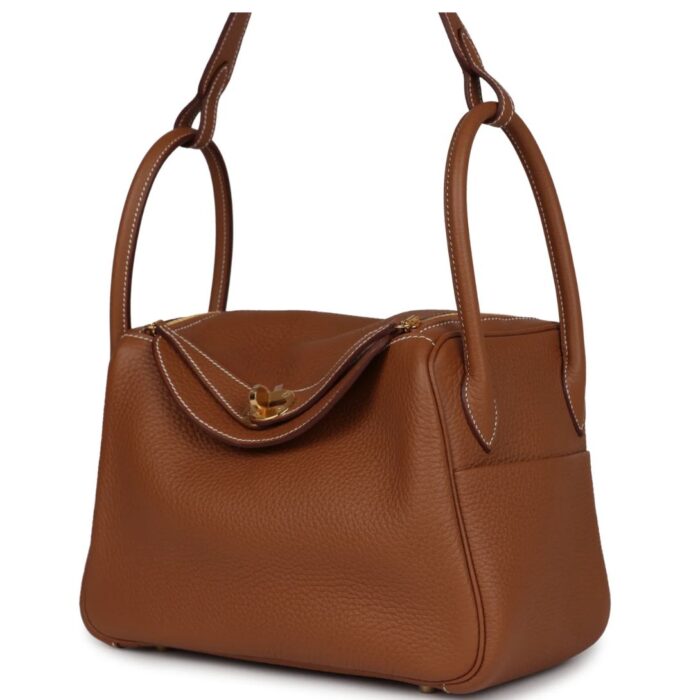 HERMÈS LINDY 26 GOLD CLEMENCE GOLD HARDWARE