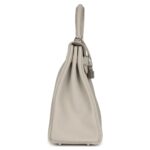 HERMÈS KELLY RETOURNE 32 BETON TOGO PALLADIUM HARDWARE