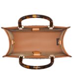 FENDI FENDI SUNSHINE SMALL BROWN CALFSKIN BAG