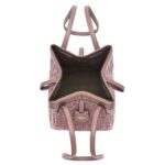 FENDI ORIGAMI MINI TRANSFORMABLE FF JACQUARD VELVET MINI-BAG