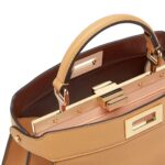 FENDI PEEKABOO ISEEU SMALL CALF LEATHER BAG