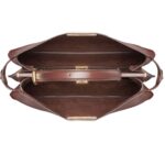 FENDI PEEKABOO SOFT LARGE LEATHER BAG