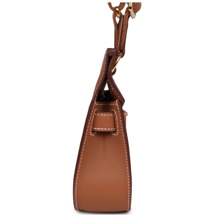 HERMÈS JYPSIERE MINI GOLD SWIFT GOLD HARDWARE