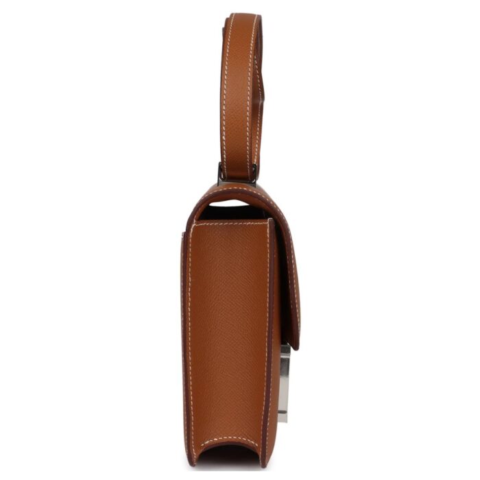 HERMÈS CONSTANCE 1-24 GOLD EPSOM PALLADIUM HARDWARE