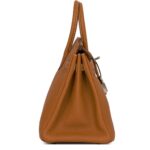 HERMÈS BIRKIN 25 GOLD TOGO PALLADIUM HARDWARE