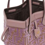 FENDI ORIGAMI MINI TRANSFORMABLE FF JACQUARD VELVET MINI-BAG