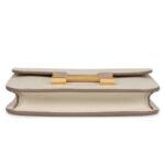 HERMÈS CONSTANCE SLIM WALLET CRAIE EPSOM GOLD HARDWARE