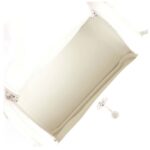 HERMÈS MINI LINDY WHITE SWIFT PALLADIUM HARDWARE