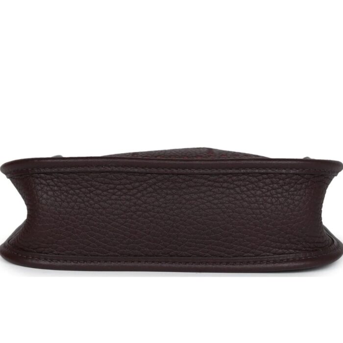 HERMÈS EVELYNE TPM ROUGE SELLIER CLEMENCE GOLD HARDWARE