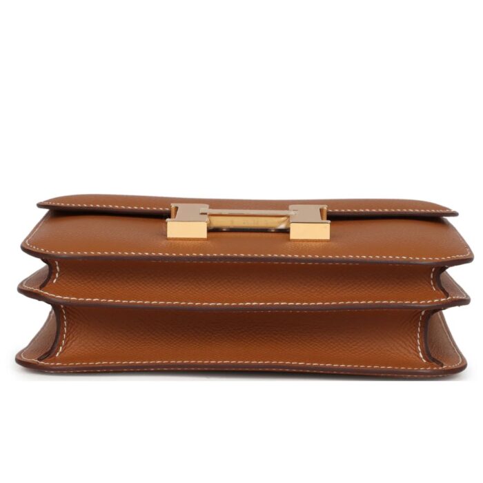 HERMÈS CONSTANCE 18 GOLD EPSOM GOLD HARDWARE