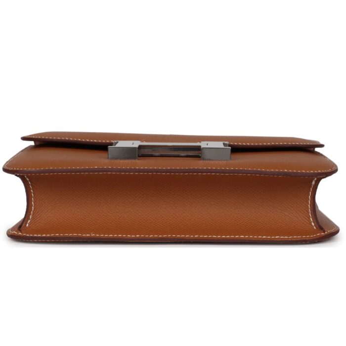 HERMÈS CONSTANCE 1-24 GOLD EPSOM PALLADIUM HARDWARE