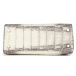 HERMÈS KELLY RETOURNE 25 HIMALAYA NILOTICUS CROCODILE PALLADIUM HARDWARE