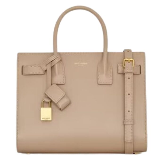 SAINT LAURENT SAC DE JOUR IN SMOOTH LEATHER NANO
