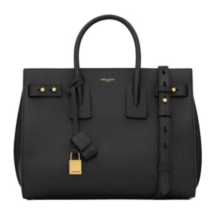 SAINT LAURENT SAC DE JOUR IN SUPPLE GRAINED LEATHER SMALL